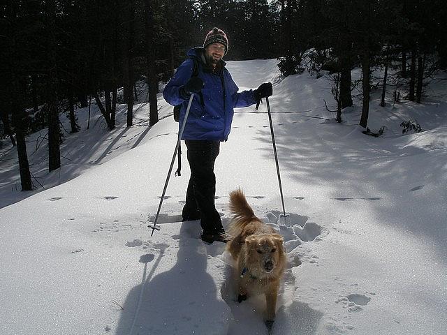 2007-01-27 Snowshoe with Simon 07