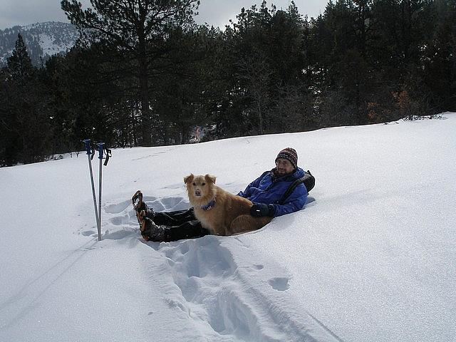 2007-01-27 Snowshoe with Simon 12