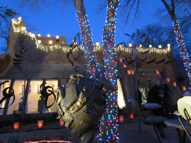 2012-12-24 farolito tour on Canyon Road, Santa Fe, NM 008
