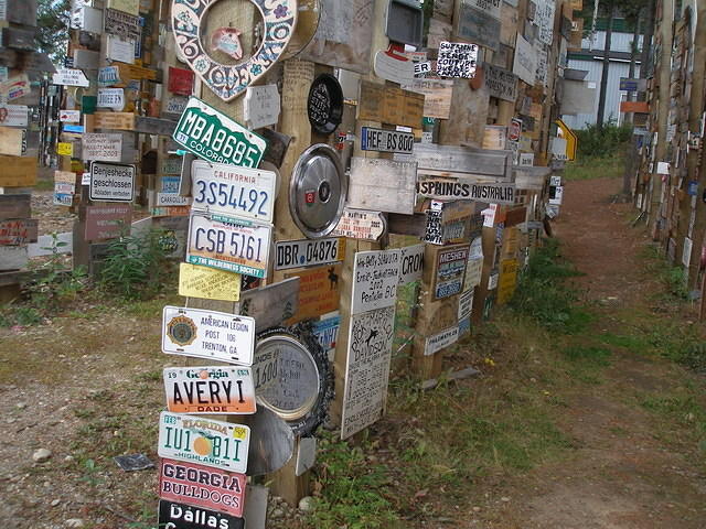 2006-08-25 Sign Post Forest, Watson Lake, BC, Canada 08