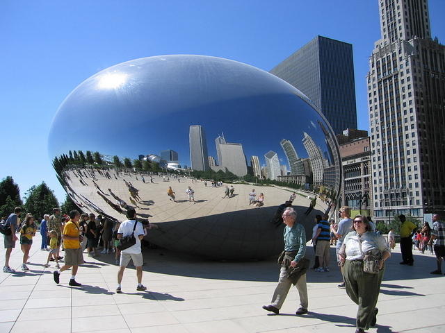 08-Millinium Park-the Bean