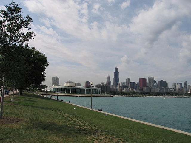 55-Chicago skyline from Planetarium1