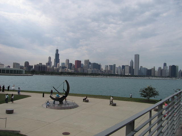 58-Chicago skyline from Planetarium