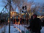 2012-12-24 farolito tour on Canyon Road, Santa Fe, NM 003