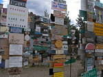 2006-08-25 Sign Post Forest, Watson Lake, BC, Canada 26