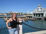 42-Teresa at Dock-Navy Pier in back