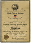 1938-Betty Colins Diploma
