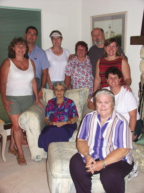 2003-Momo's 95th-2003-Momo Mom and All seven