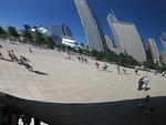 12-Millinium Park-portrait in Bean